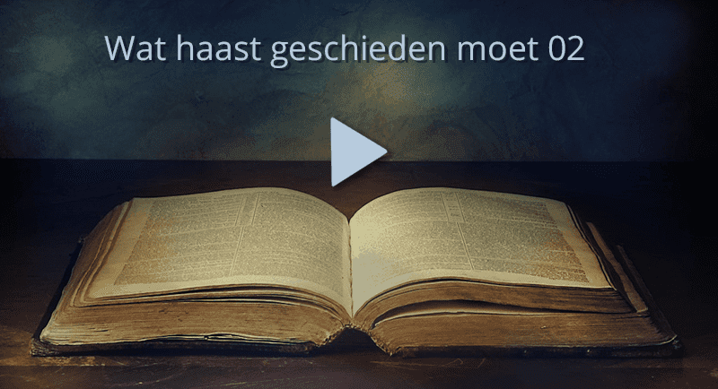 Wat haast geschieden moet 2