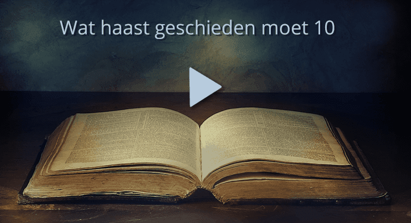 Wat haast geschieden moet 10